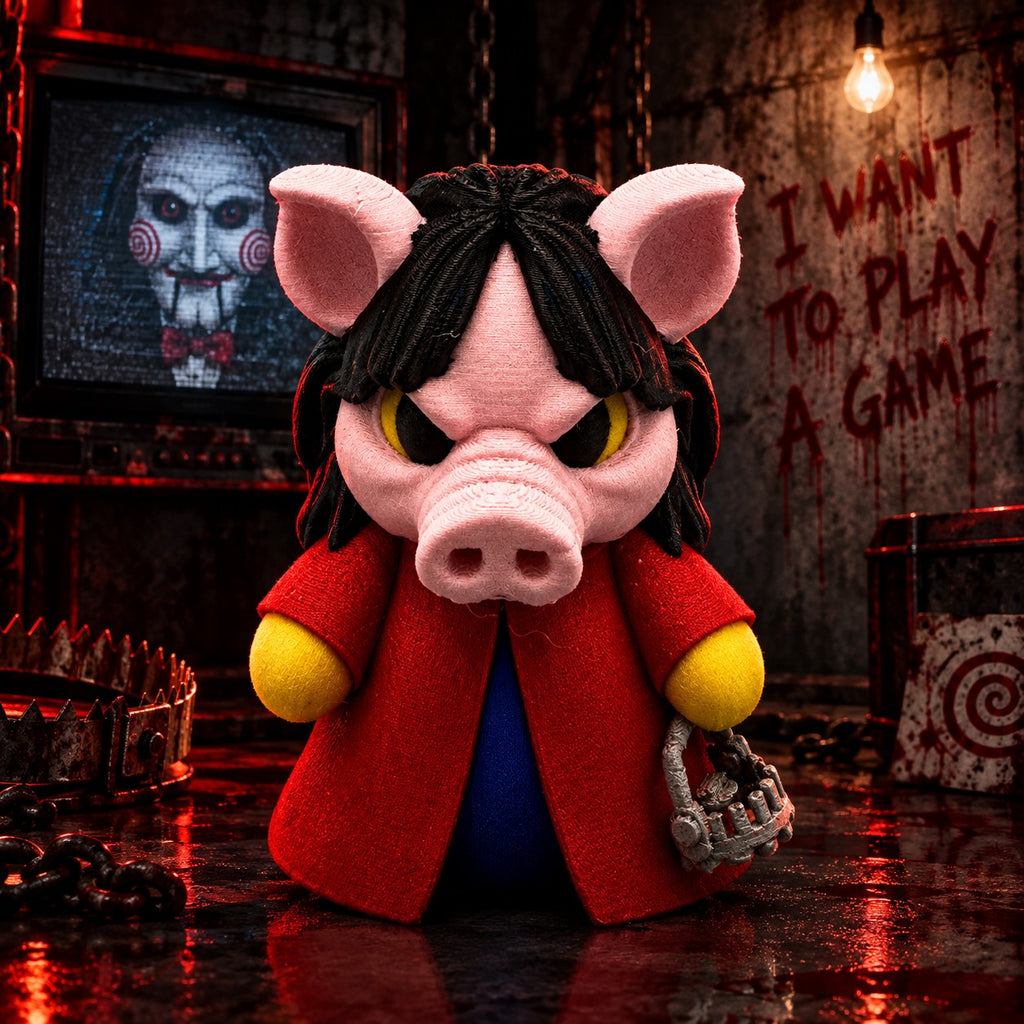 Pig Mask Duck – 3D Printed Horror Collectible / Jeep / Cruise / Horror / Saw
