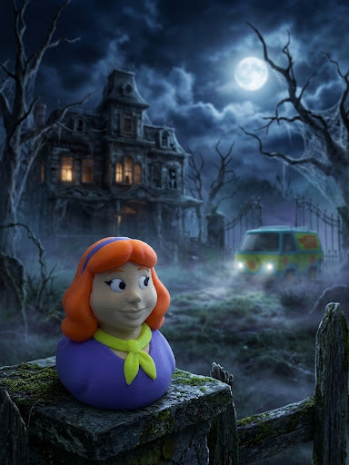 Daphne Duck – Scooby-Doo 3D Printed Collectible / Jeep / Cruise