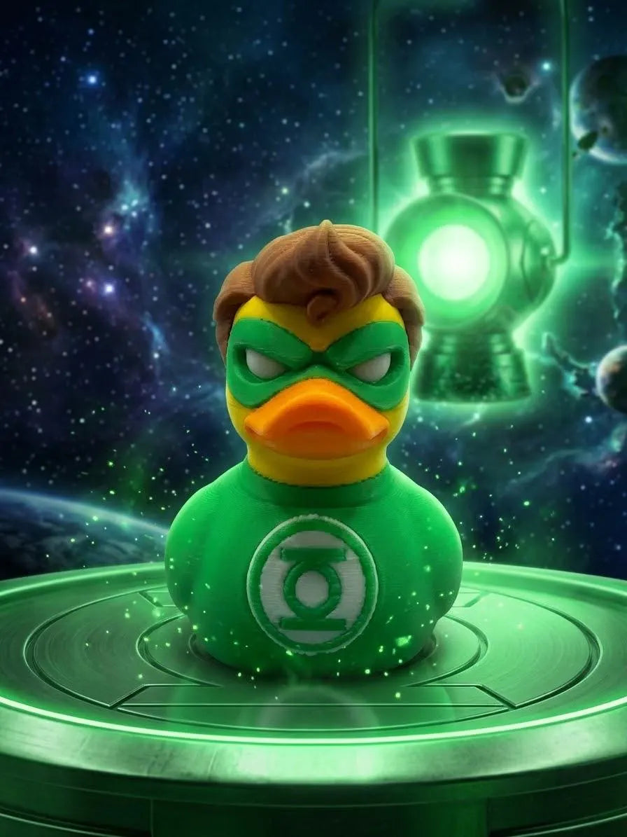 Green Lantern Duck front view