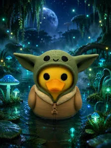 Grogu Onesie Duck side view 1