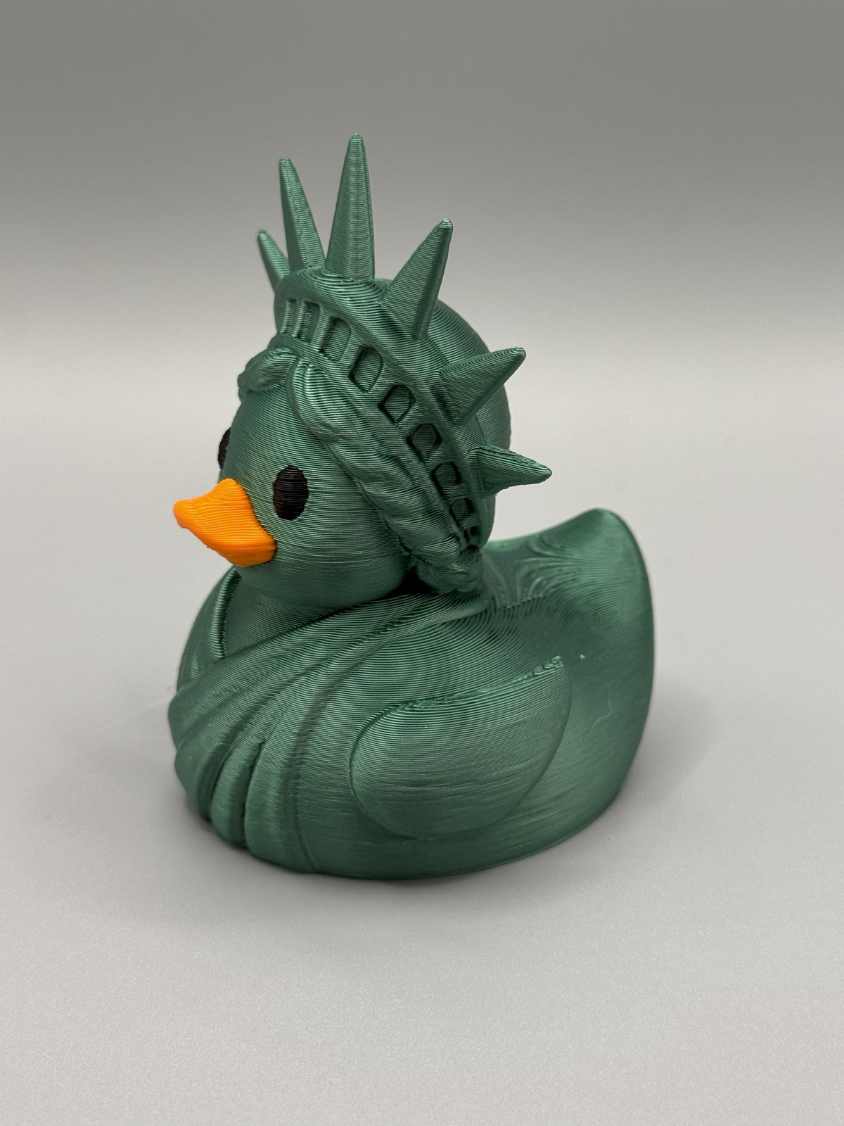 Statue of Liberty Duck – 3D Printed Patriotic Americana Collectible / Jeep / Cruise
