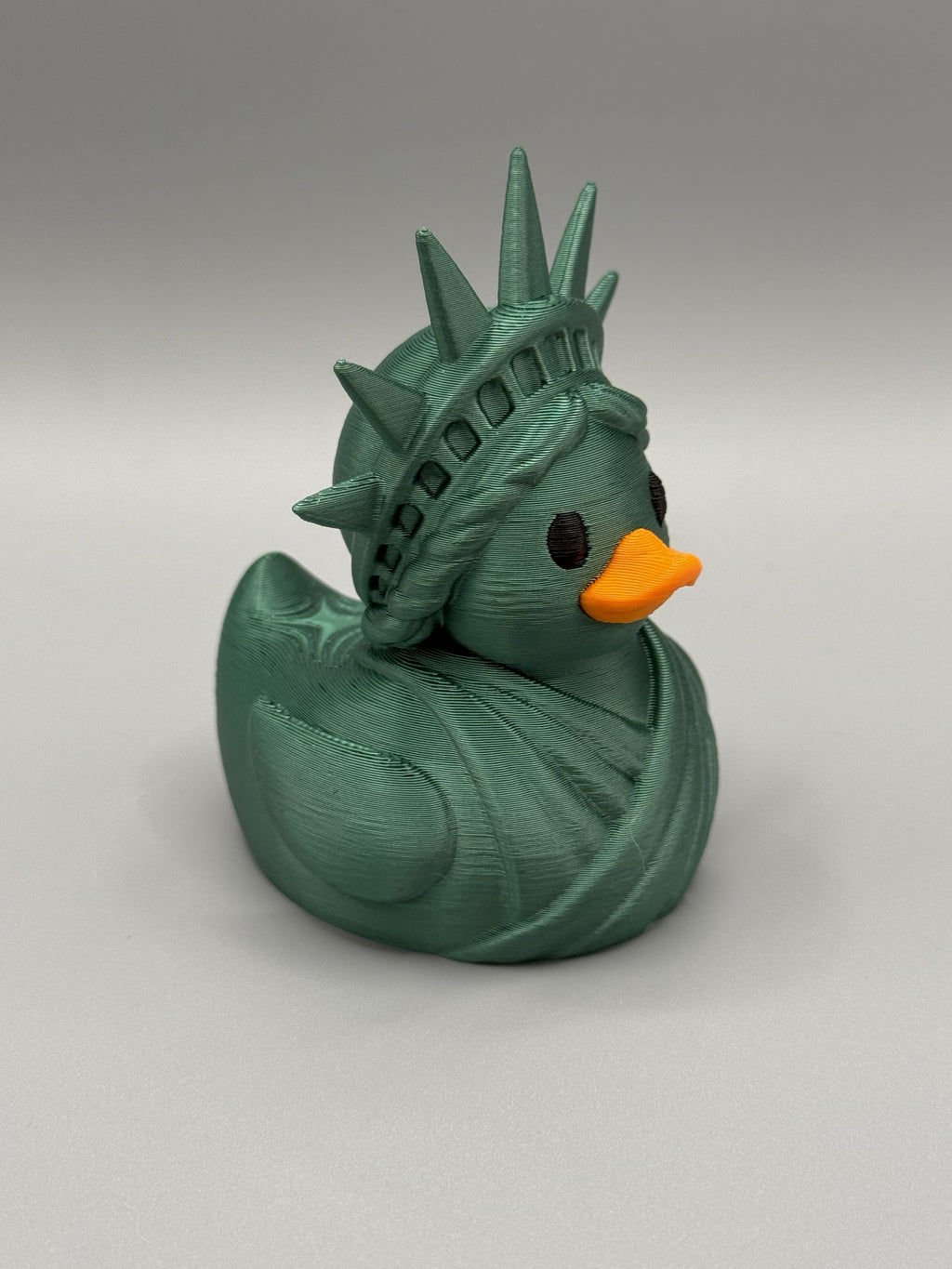 Statue of Liberty Duck – 3D Printed Patriotic Americana Collectible / Jeep / Cruise