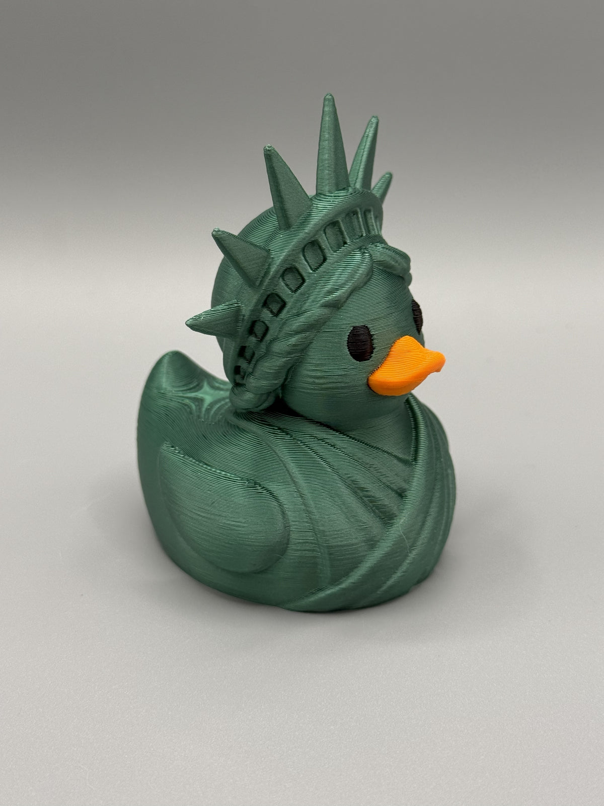 Statue of Liberty Duck – 3D Printed Patriotic Americana Collectible / Jeep / Cruise