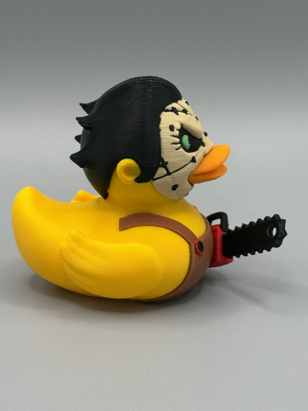 Leatherface Duck side view – Texas Chainsaw Massacre horror collectible 3D print