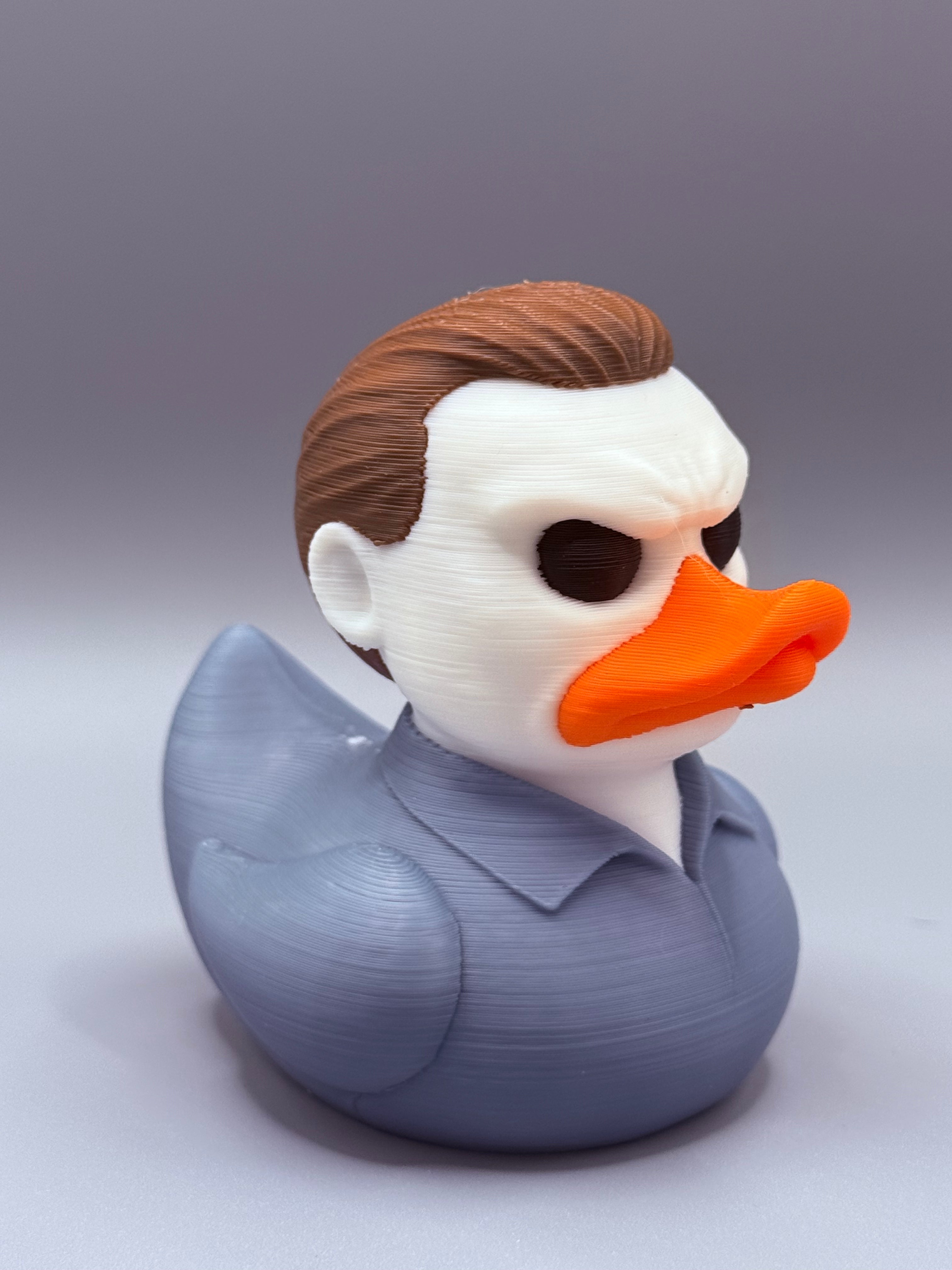 Michael Myers Duck – 3D Printed Halloween Collectible / Jeep / Cruise / Horror Collection