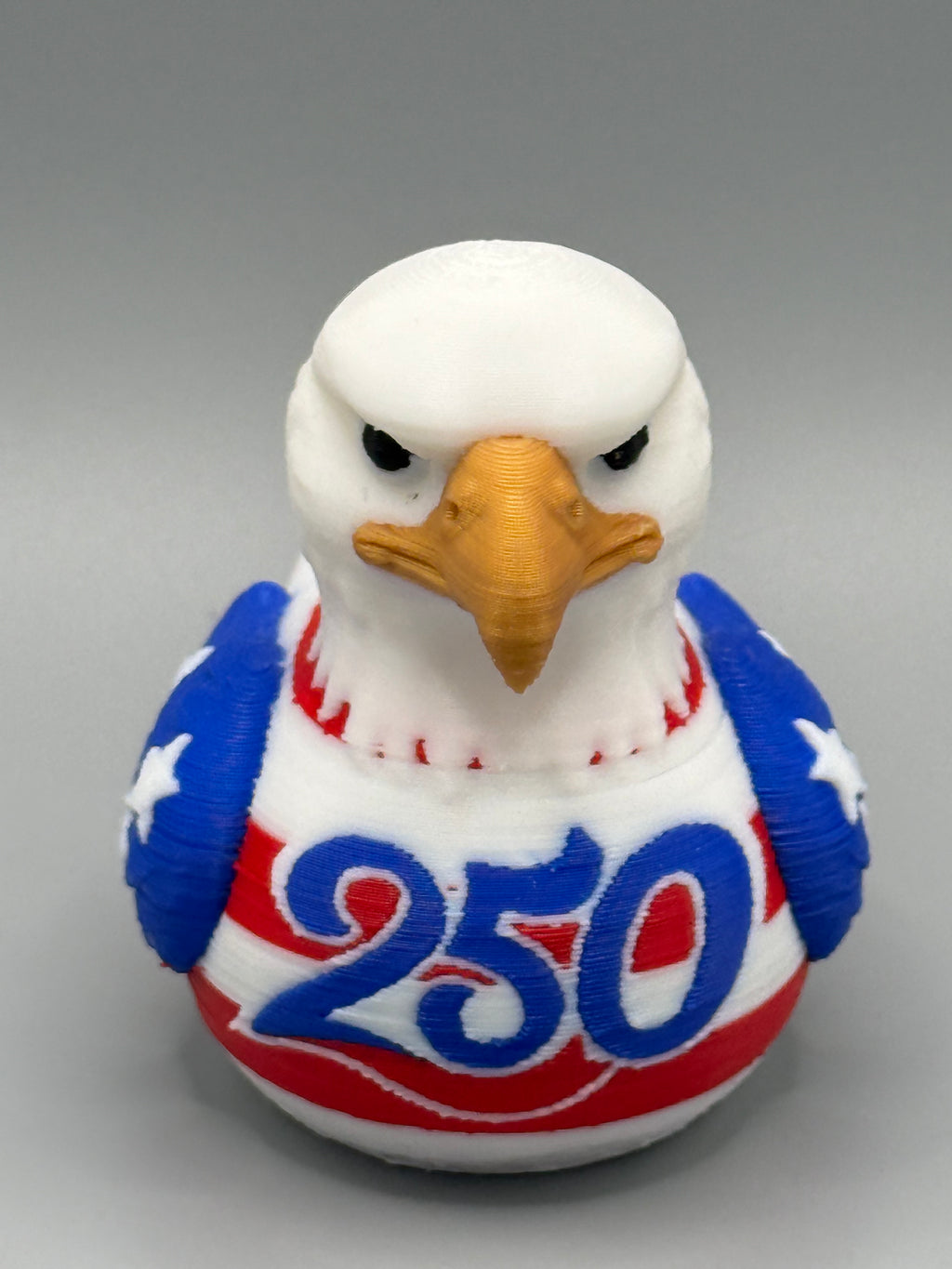 250th America Duck – 3D Printed Patriotic Collectible / Jeep / Cruise / Americana