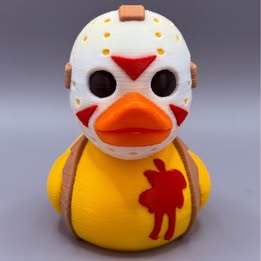 Jason Voorhees Duck – 3D Printed Horror Collectible / Jeep / Cruise / Horror