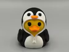 Penguin Onesie Duck – 3D Printed Animal Collectible / Jeep / Cruise