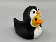 Penguin Onesie Duck – 3D Printed Animal Collectible / Jeep / Cruise