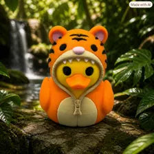 Duck in a Tiger Onesie - Handmade 3D Print for Collectors / Jeep / Cruise