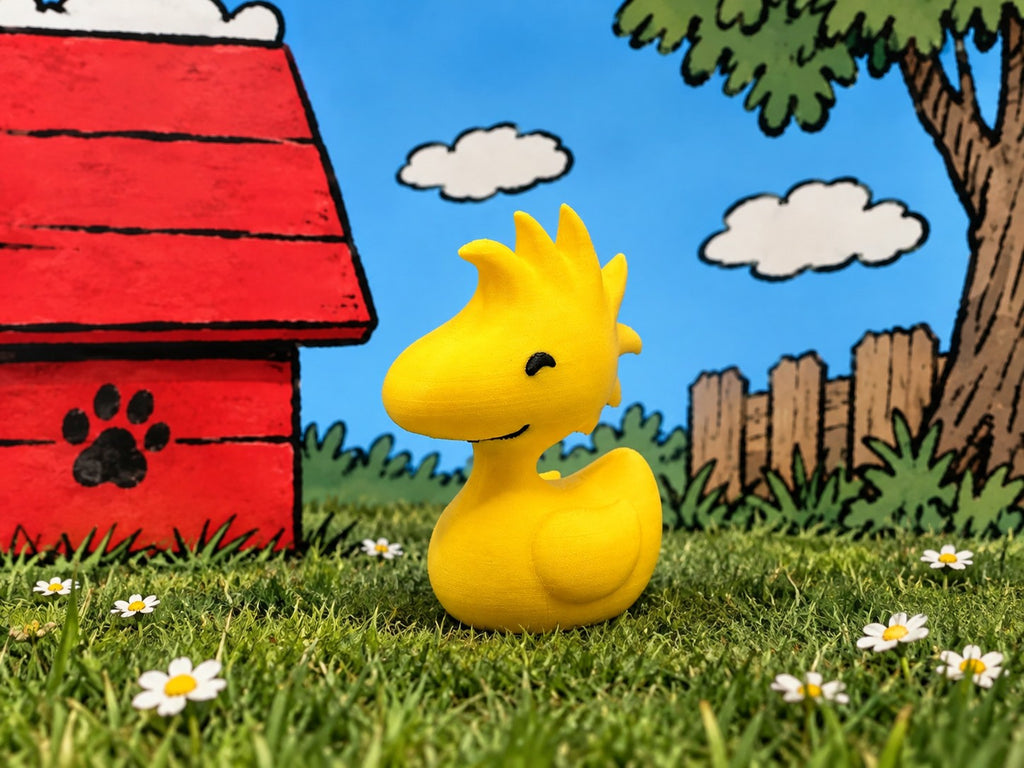 Woodstock Duck – 3D Printed Peanuts Inspired Collectible