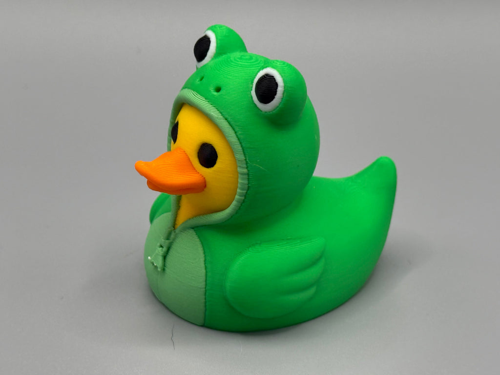 Frog Onesie Duck – opposite side view