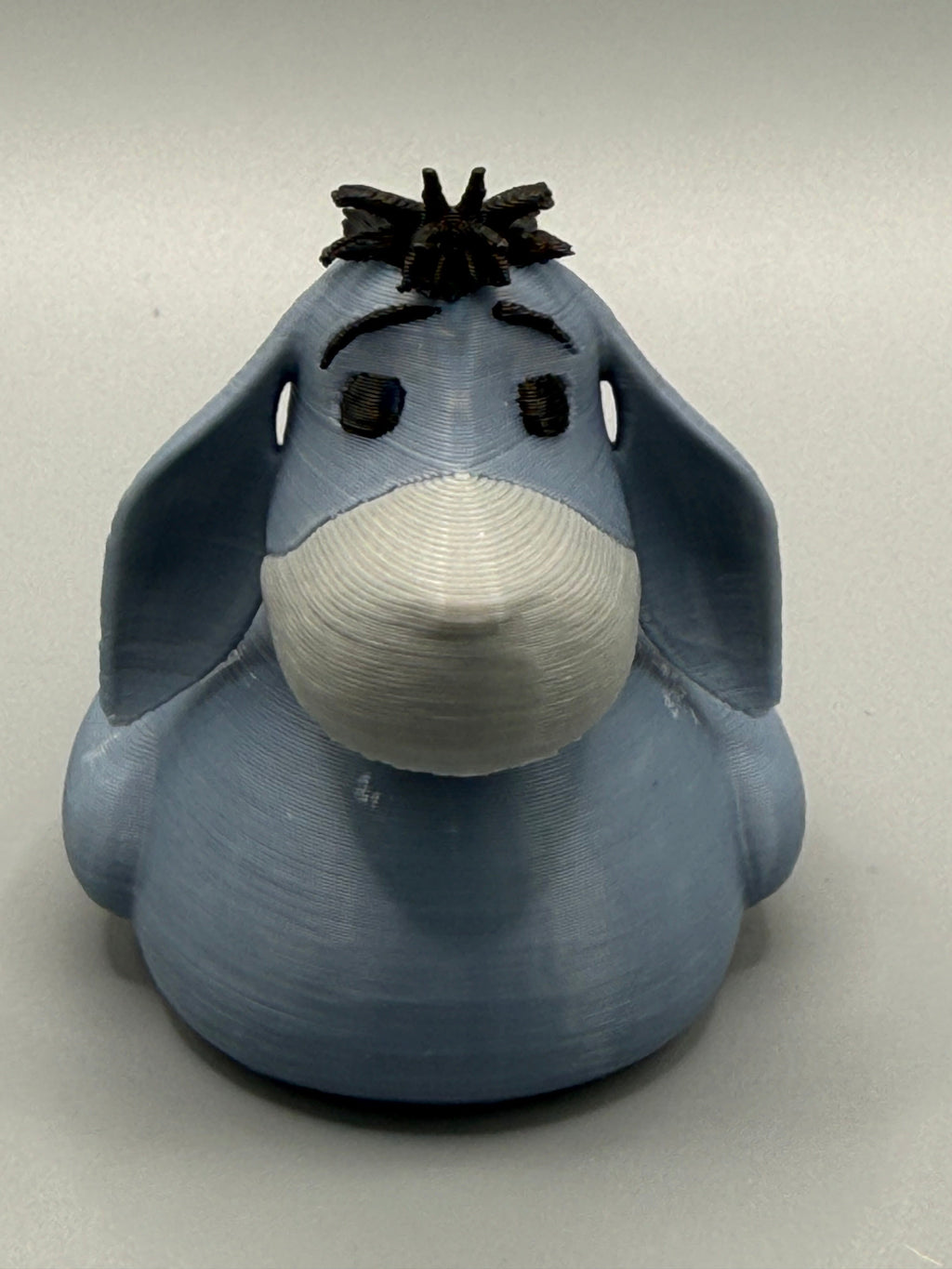 Eeyore Duck – front face view