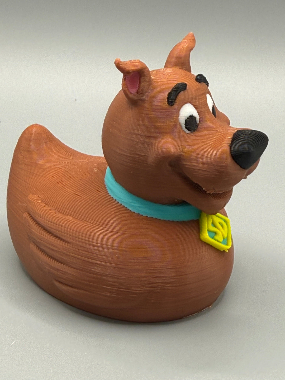 Scooby-Doo Duck – opposite side view showing sculpted ears and tail detail