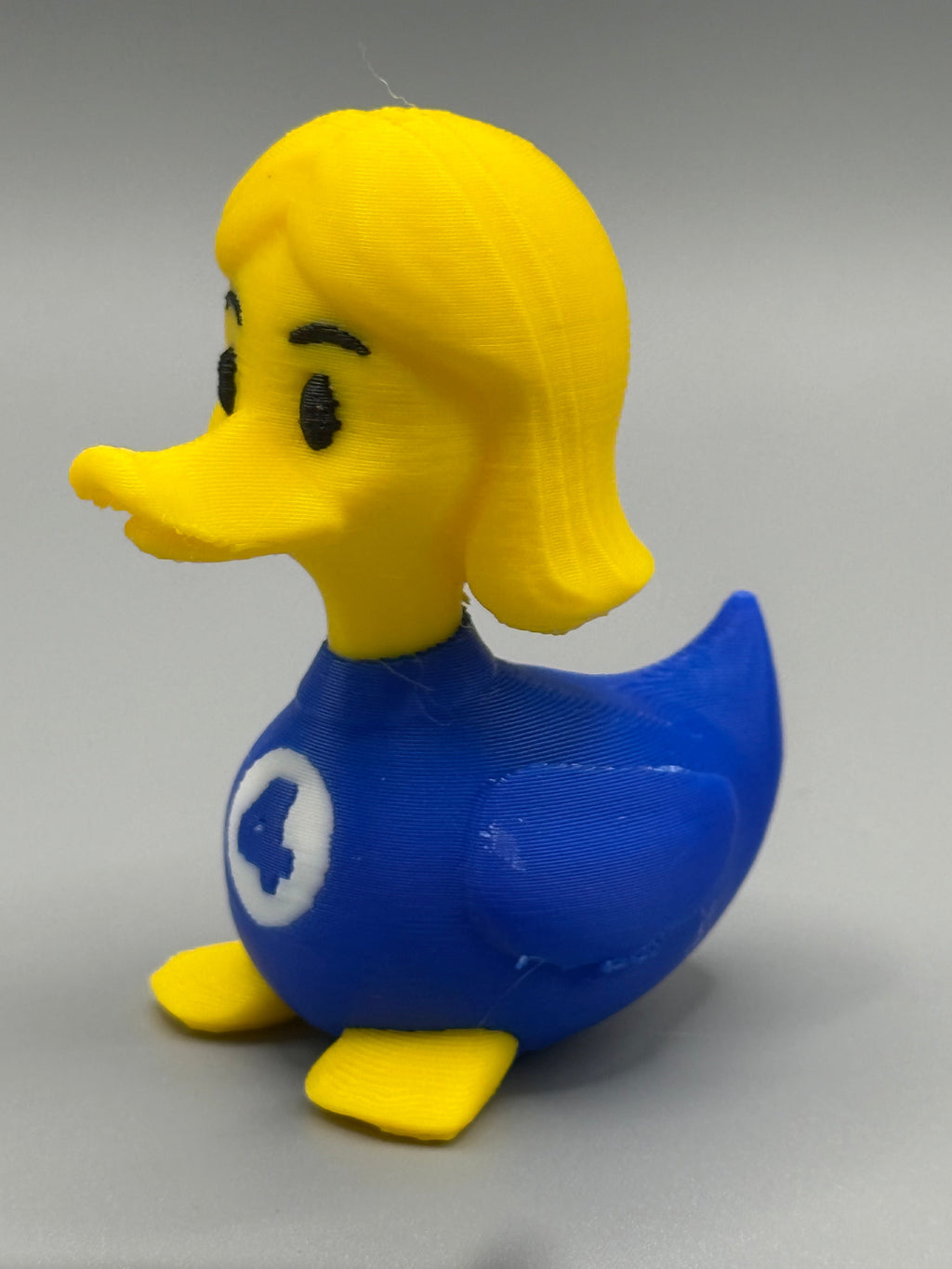 Fantastic 4 Invisible Woman Duck – opposite side view