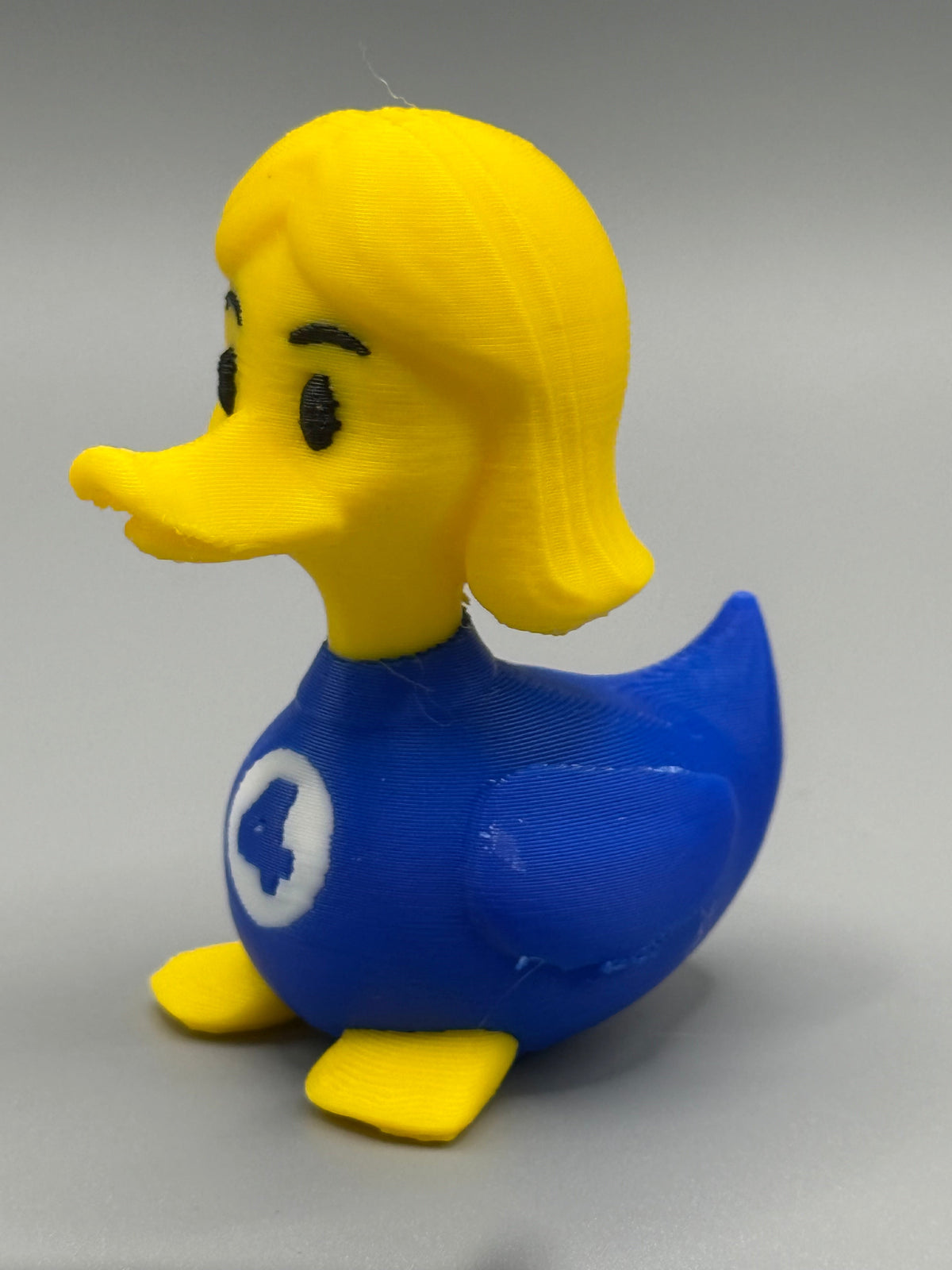 Fantastic 4 Invisible Woman Duck – opposite side view
